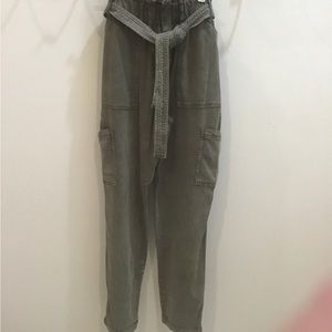 Army Green Cargo Pants